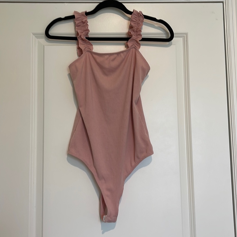 Pink bodysuit